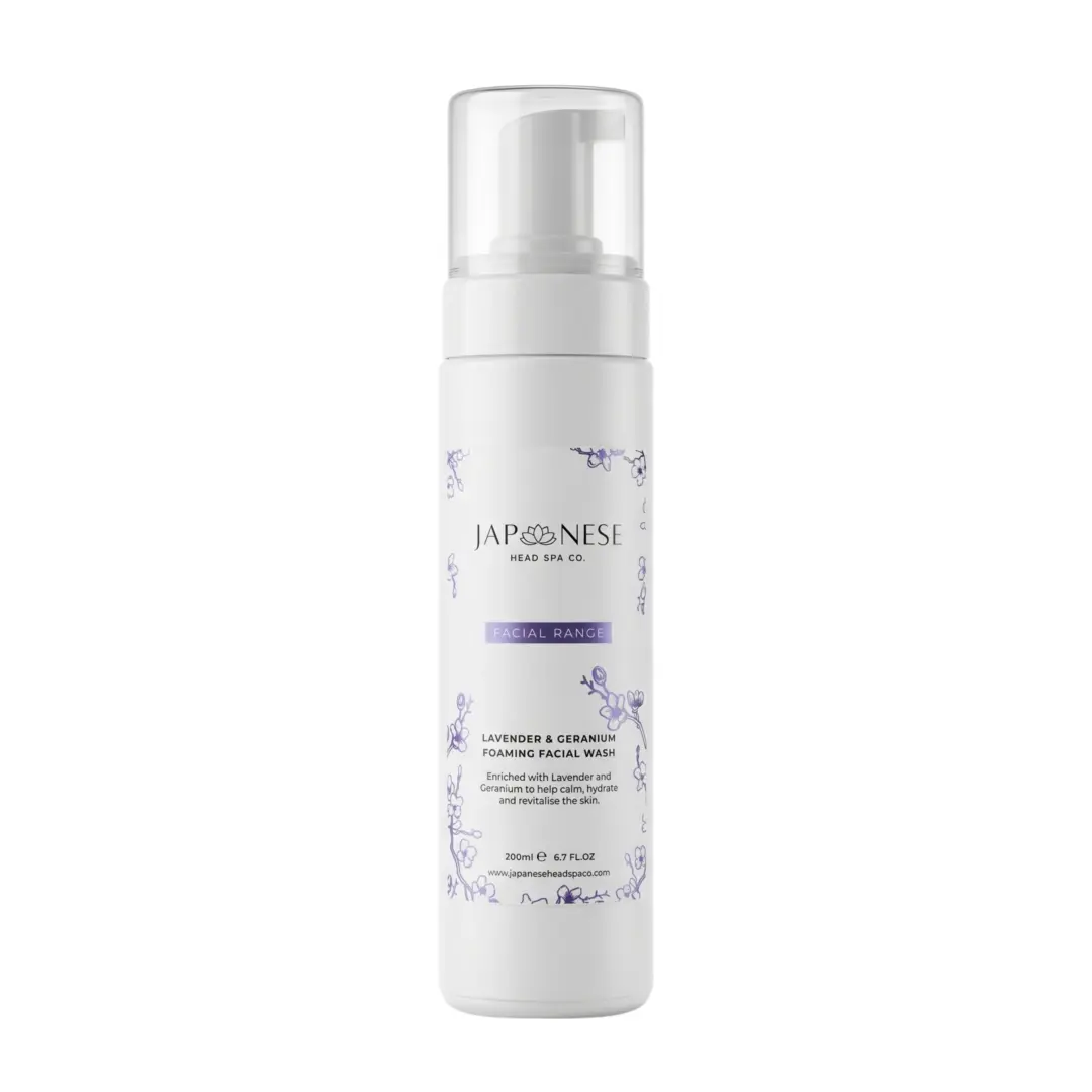 LAVENDER & GERANIUM FOAMING FACE WASH LAVENDER & GERANIUM FOAMING FACE WASH