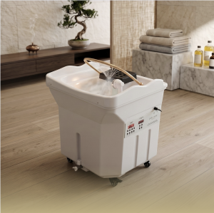 Japanese Head Spa White Portable 60L Tank Unit Non-Plumbed (inc. Steamer, Steamer Hood and Shipping)