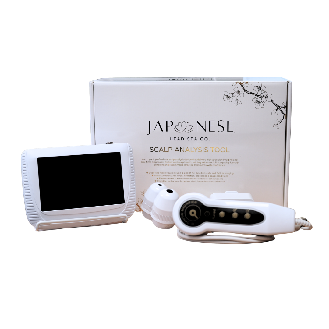 japanese head spa scalp analysis tool