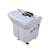 Japanese Head Spa White Portable 60L Tank Unit Non-Plumbed (inc. Steamer, Steamer Hood and 2 x water heaters)