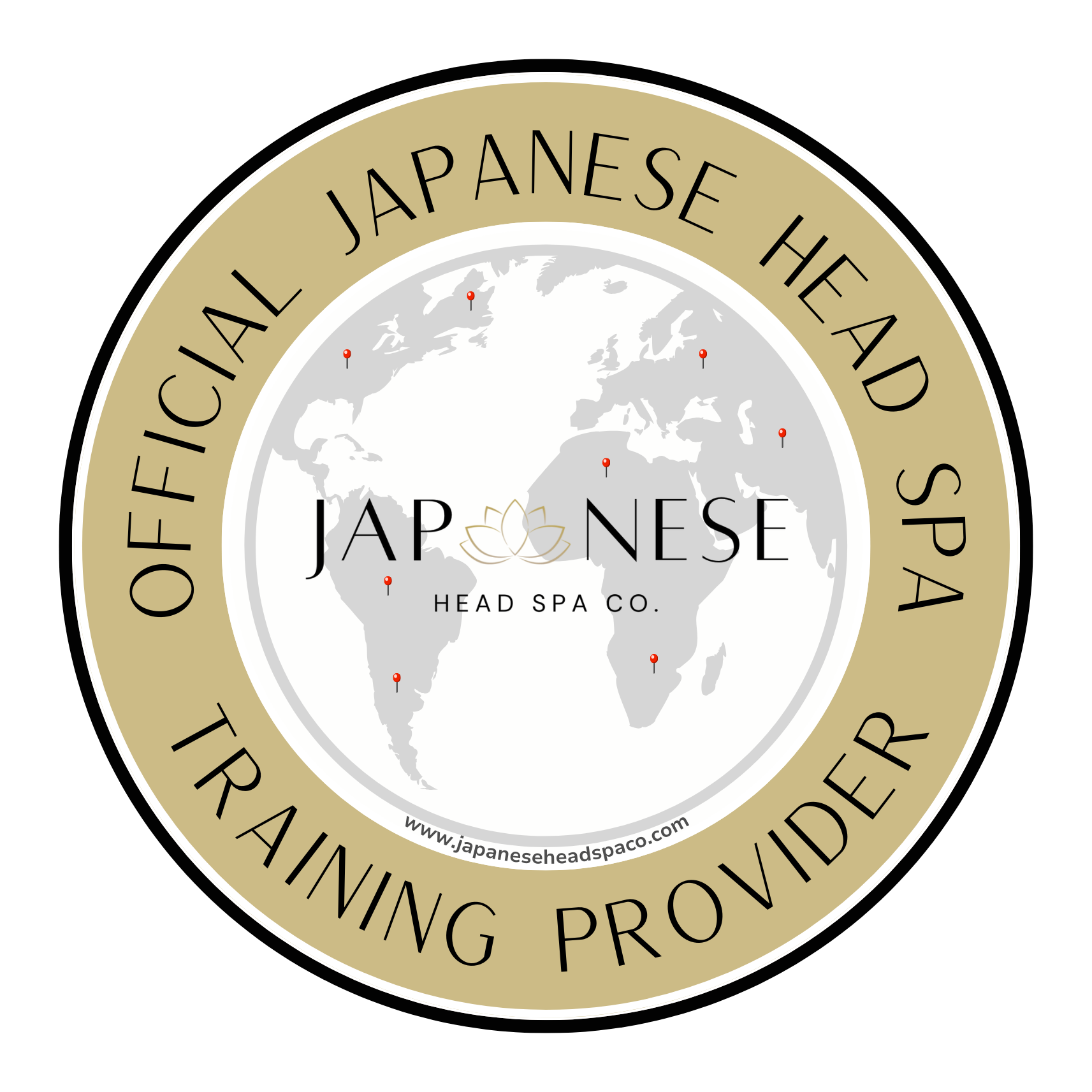 Japanese Head Spa Window Sticker