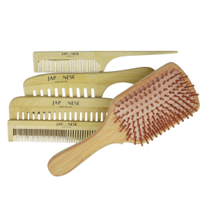 Japanese Head Spa Co. Wooden Hair Care Combs Kit