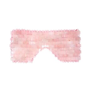 Gua Sha Pink Stone Eye Mask