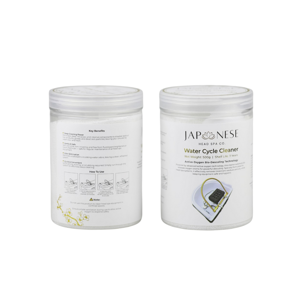 WATER CYCLE CLEANER (3) Head Spa Unit Water Cycle Cleaner – 500 g