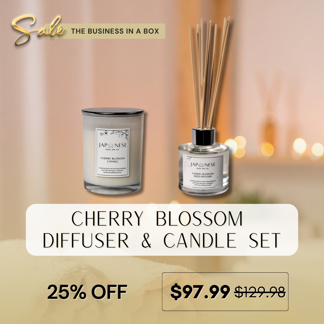 Cherry Blossom Diffuser & Candle Set
