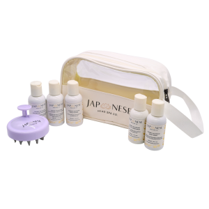 Mini Japanese Head Spa Set Cherry Blossom Travel Kit – Mini Japanese Head Spa Set