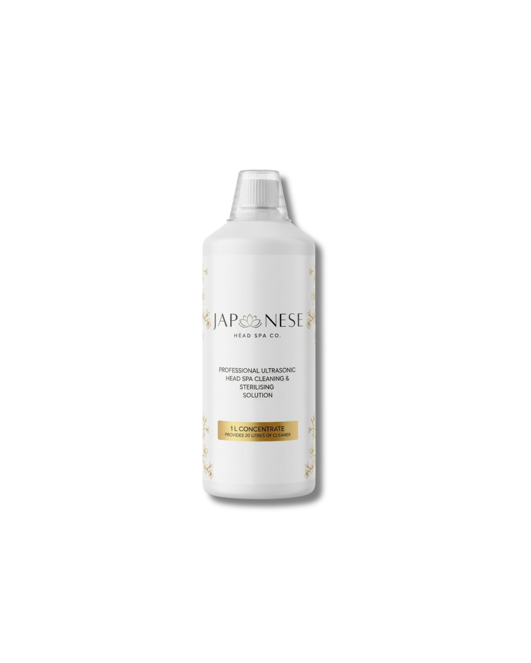 Professional Ultrasonic Head Spa Cleaning and Sterilising Solution 1Ltr (Concentrate)