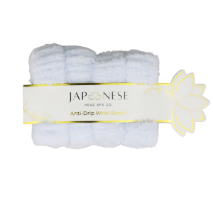 Japanese Head Spa Anti-Drip Wrist Band- LIGHT BLUE