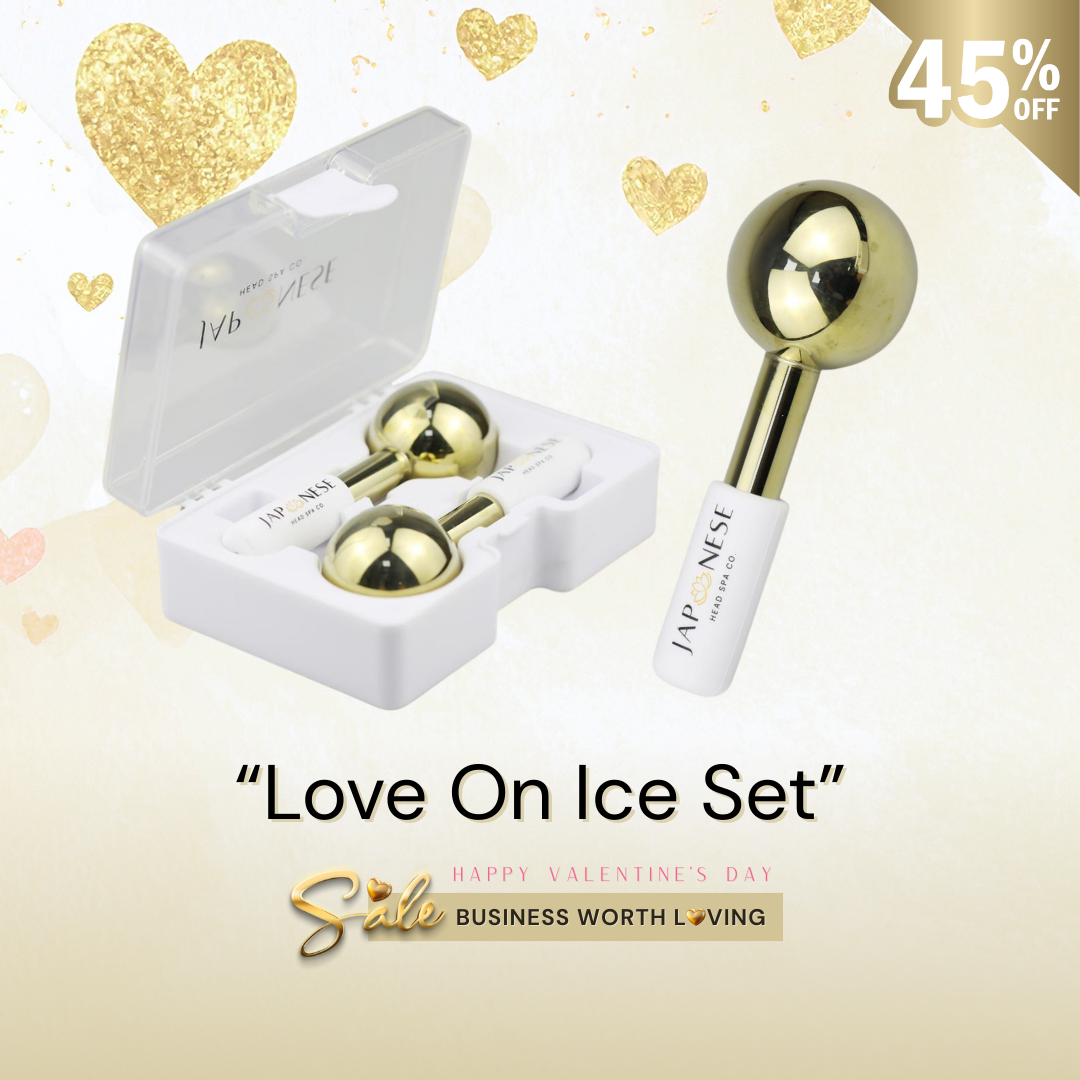 Valentine’s Day Sale | Gold Cryo Ice Globe Kit