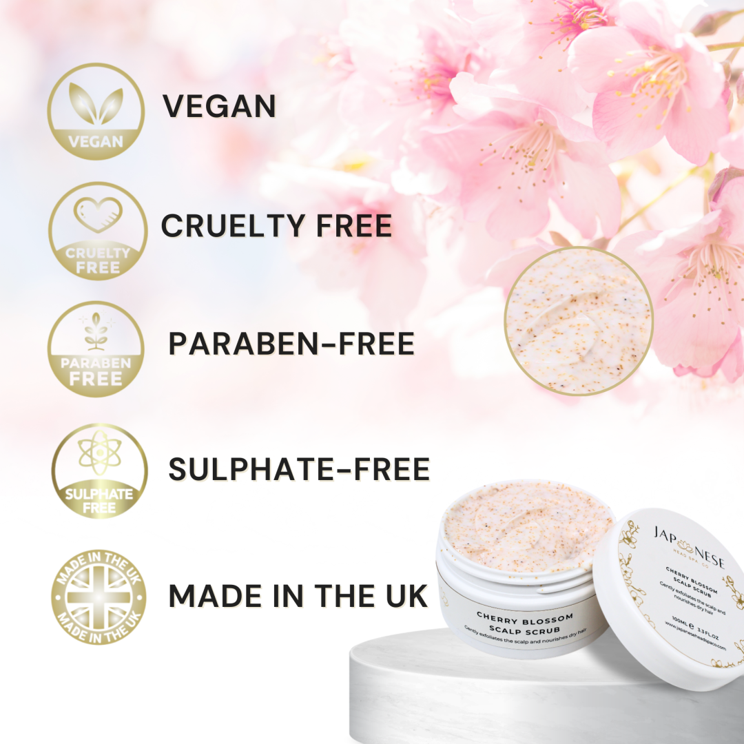 CHERRY BLOSSOM SCALP SCRUB - 100ML