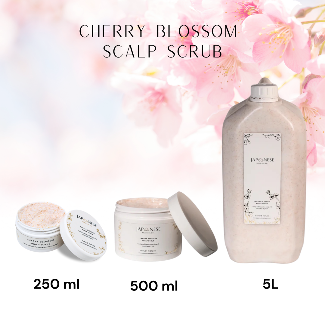 CHERRY BLOSSOM SCALP SCRUB - 500ML
