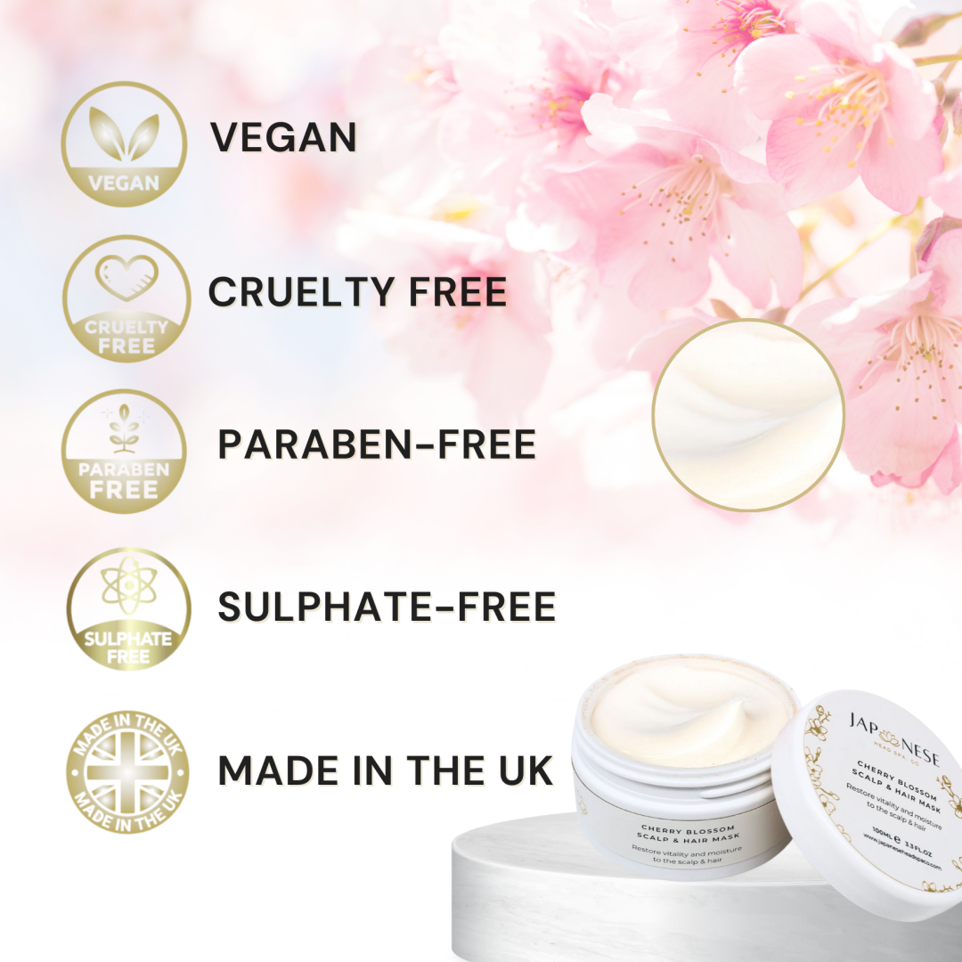 CHERRY BLOSSOM SCALP AND HAIR MASK - 100ML