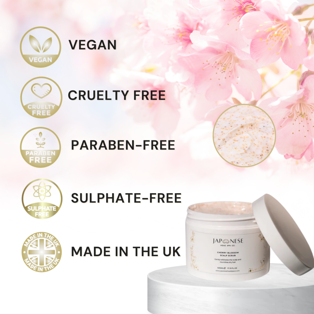 CHERRY BLOSSOM SCALP SCRUB - 500ML