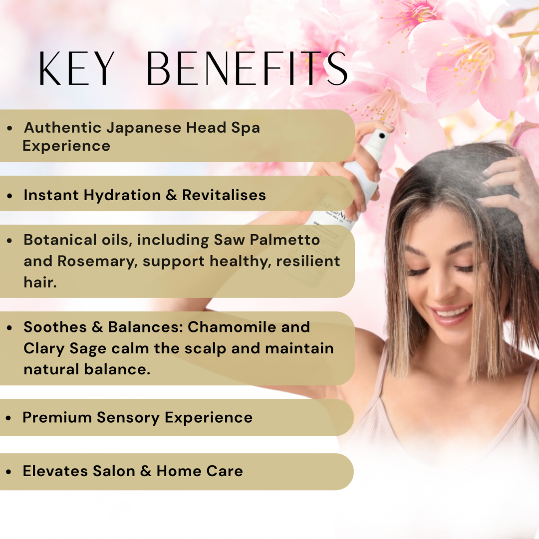 CHERRY BLOSSOM HAIR AND SCALP MIST - 100ML