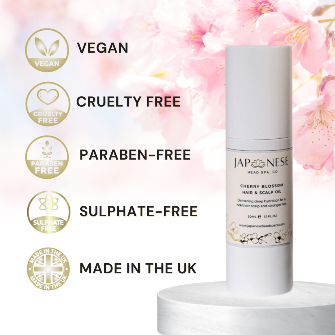 CHERRY BLOSSOM HAIR AND SCALP OIL - 30ML