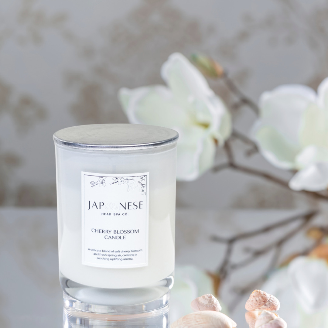 japanese head spa cherry blossom scalp care