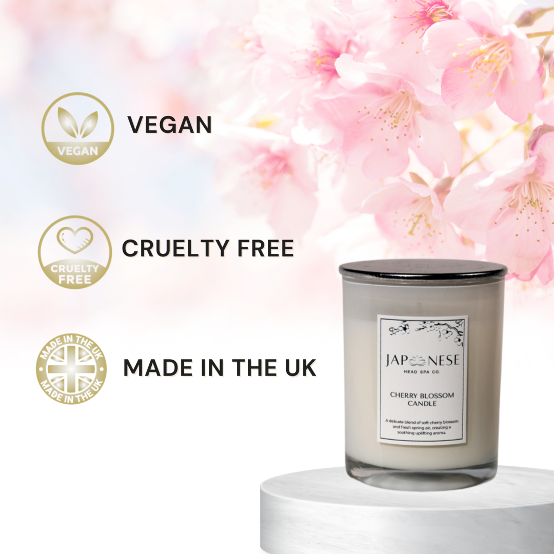 japanese head spa cherry blossom scalp care