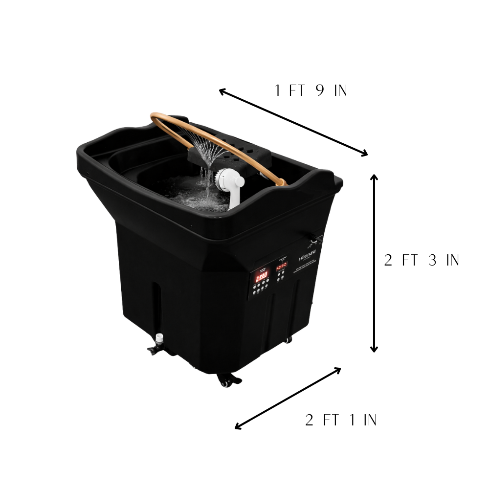 SUMMER SALE: Japanese Head Spa Black Non-Plumbed Head Spa Unit Package with Online Training