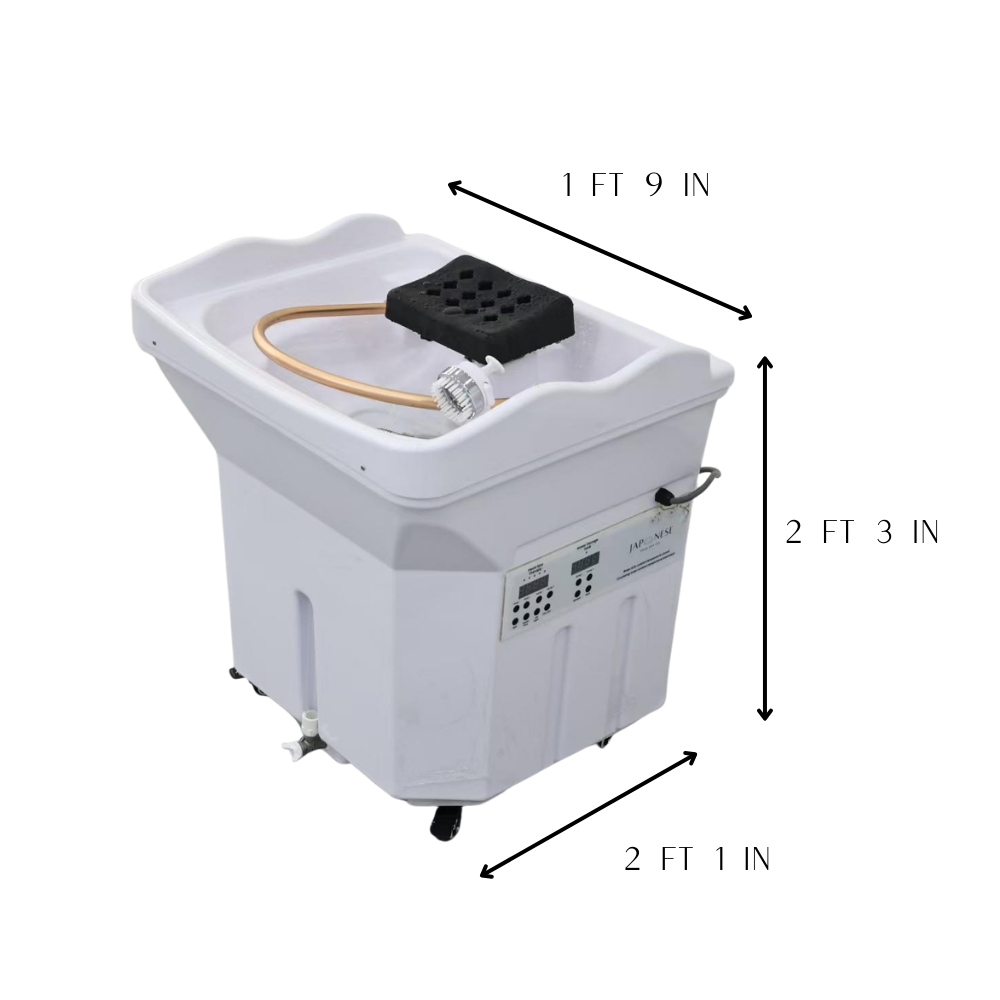 SUMMER SALE: Japanese Head Spa White Non-Plumbed Head Spa Unit Package with Face-To-Face Training