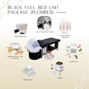 108 Black Full Bed Unit Plumbed with Face-To-Face Training | Show Offer
