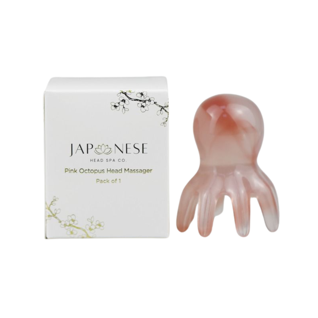【未使用】メロジョイ　キングオブバーガー　レッサーパンダ PINK OCTOPUS SCALP MASSAGER - Japanese Head Spa CA