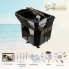 SUMMER SALE: Japanese Head Spa Black Non-Plumbed Head Spa Unit Package with Online Training