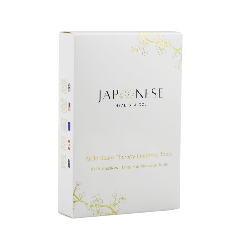 Gold Scalp Therapy Fingertip Tools