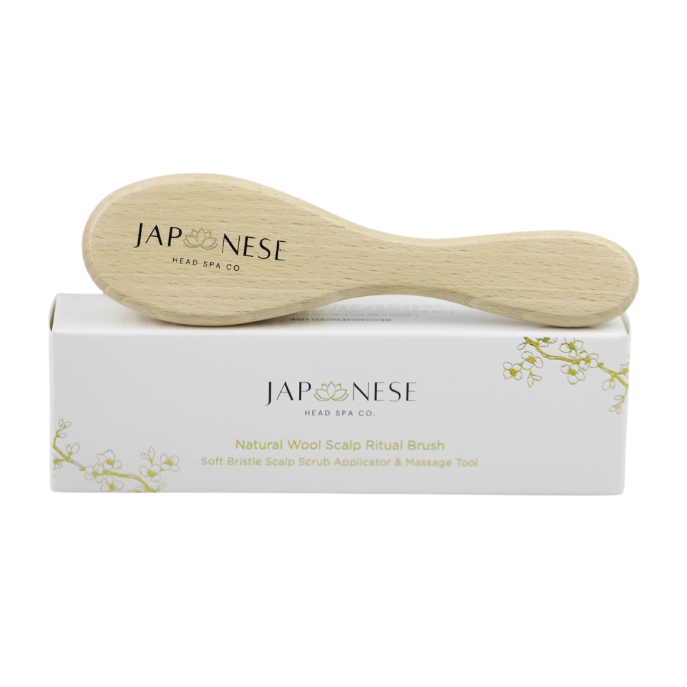 Natural Wool Scalp Ritual Brush