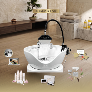 box waterfall BUSINESS IN A BOX: Korean Style Waterfall Attachment Japanese Head Spa Unit Package