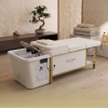 17.png Japanese Head Spa Cream Full Bed Unit with Gold Frame- Non-Plumbed