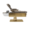 Img-5.png INTRODUCTORY OFFER - Japanese Head Spa Fawn Full Bed with Foot Spa - **HEIGHT ADJUSTABLE** with Electric Back & Foot Rest (Plumbed) (inc. Steamer, Steamer Hood & 2 x Water Heater)