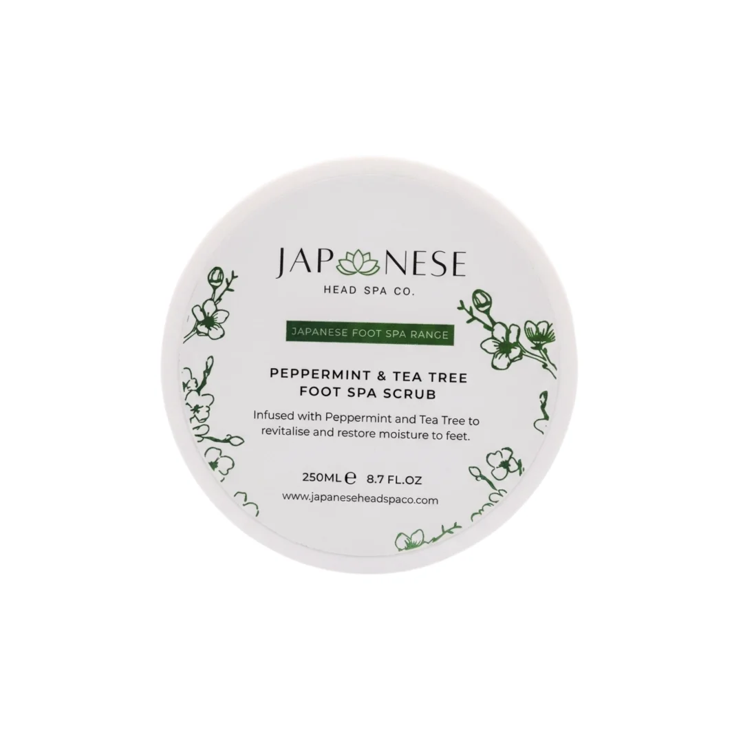 PEPPERMINT & TEA TREE FOOT SPA SCRUB - 250ML