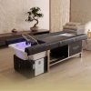 22.png Japanese Head Spa Black Full Bed with Foot Spa Plumbed - with Electric Back Rest (inc. Steamer, Steamer Hood & 2 x Water Heater)