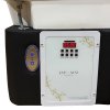 419.png Japanese Head Spa Black Full Bed with Foot Spa Plumbed - with Electric Back Rest (inc. Steamer, Steamer Hood & 2 x Water Heater)