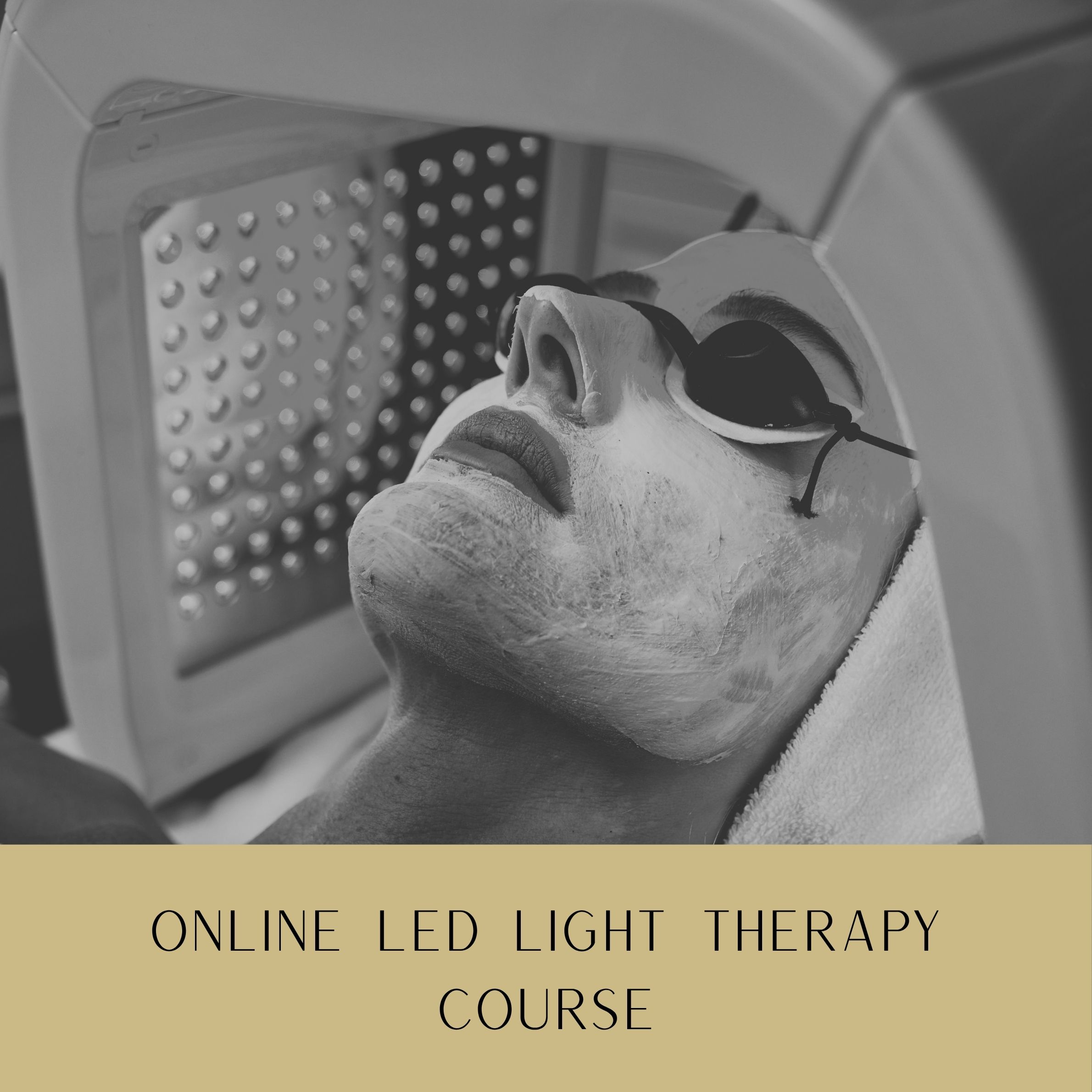 Online LED Light Therapy Facial Course