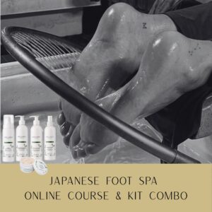 ONLINE Japanese Foot Spa Course & Kit Combo