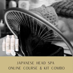 ONLINE Japanese Head Spa Course & Kit Combo